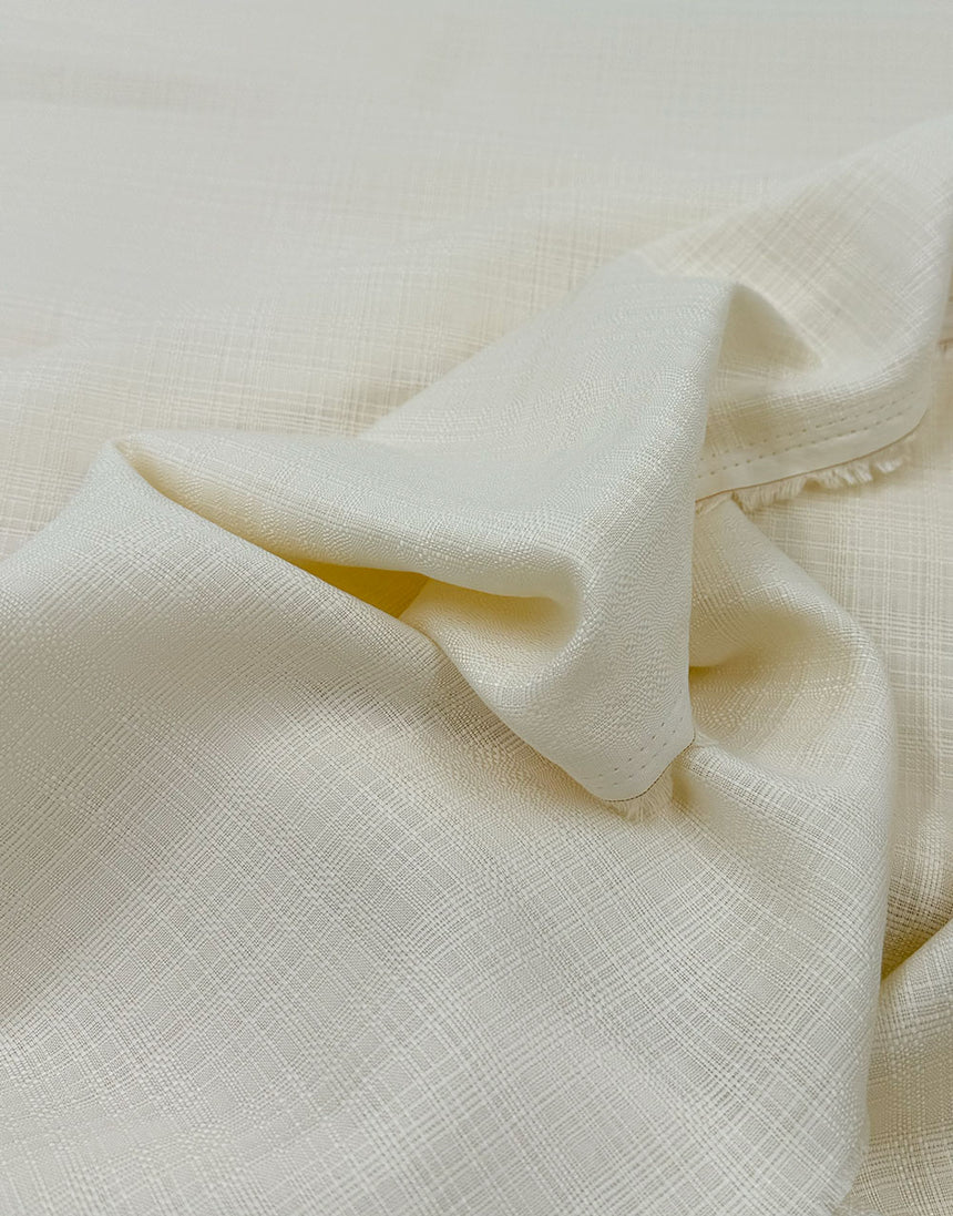 The Avid Seamstress V-Neck Top Dressmaking Kit in Flake Off White by Atelier Brunette