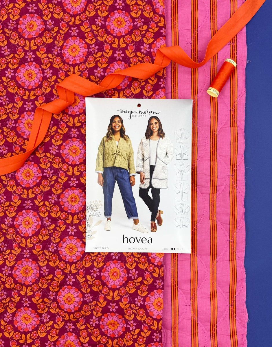 Quilted Hovea Jacket Complete Dressmaking Kit, Megan Nielson – Clothkits
