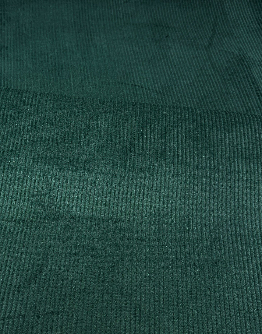 Bottle Green 8 Wale Cotton Corduroy Fabric
