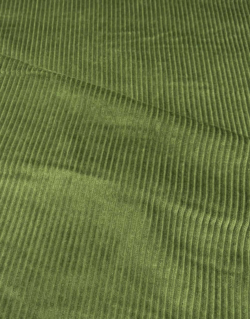 Remnant 1m - Sage Green 4.5 Wale Jumbo Cotton Corduroy Fabric