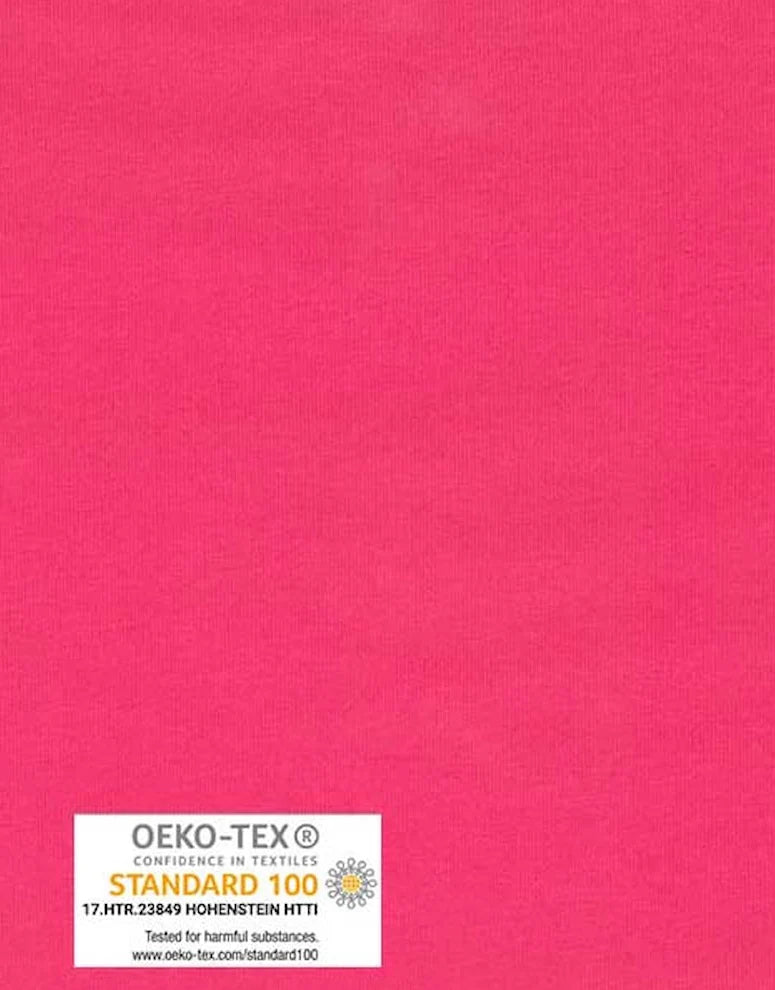Remnant 70cm - Hot Pink Cotton Jersey Fabric