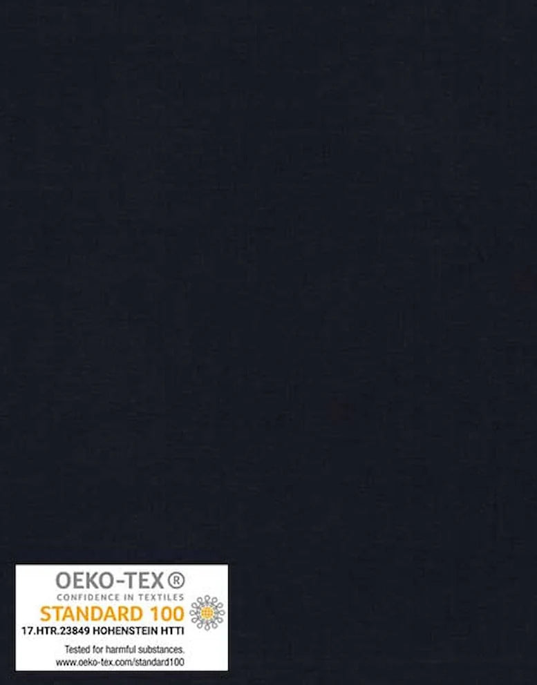 Remnant 65cm - Night Blue Cotton Jersey Fabric