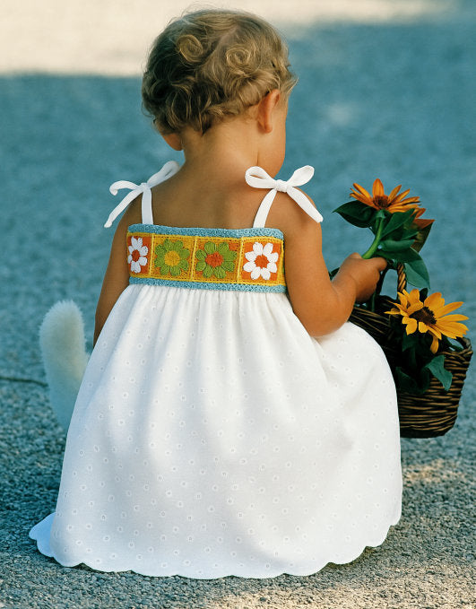 Black Crochet Rose Cotton Trimming