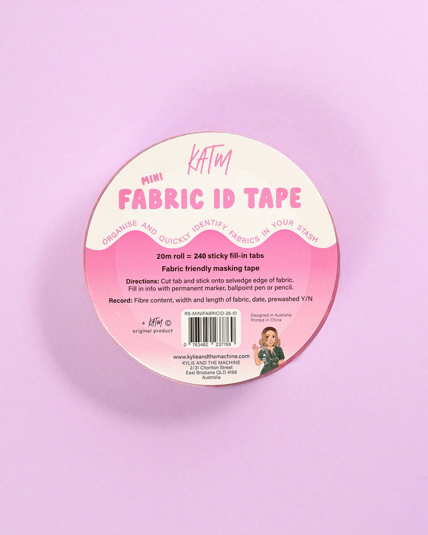 Mini Fabric ID Tape, Kylie and the Machine