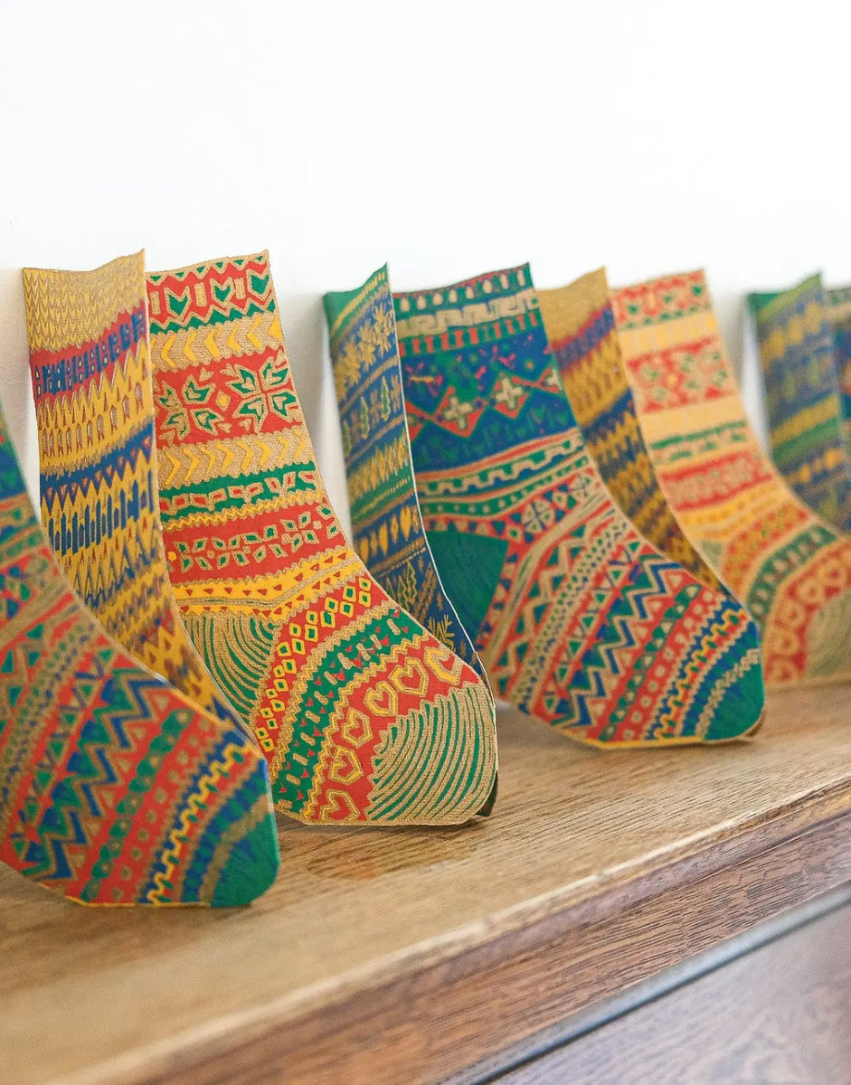 Stockings Concertina Garland, East End Press – Clothkits