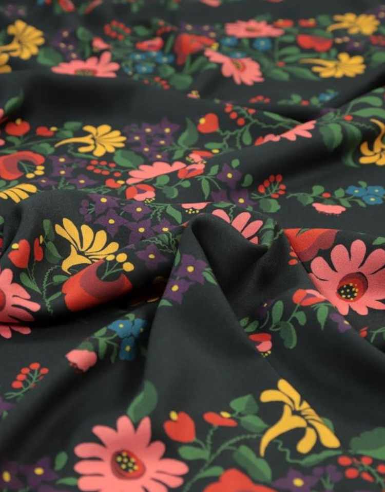 Joni EcoVero Viscose Crepe, Fabric Godmother