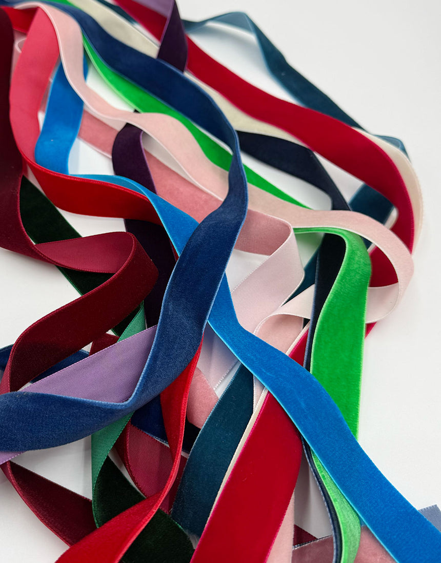 Velvet Ribbon - 25mm Wide