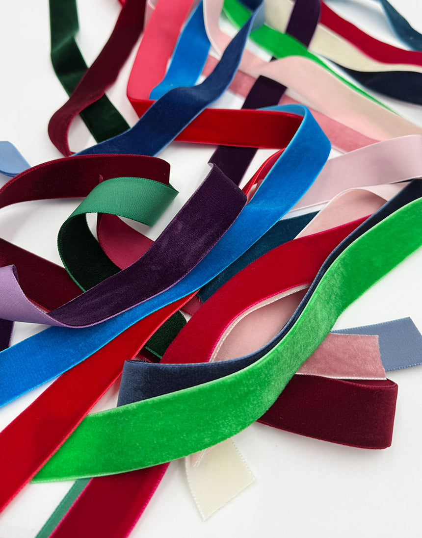 Velvet Ribbon - 25mm Wide