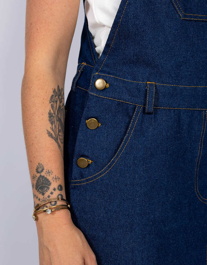 Crystal Pinafore Dress Sewing Pattern, I AM Patterns