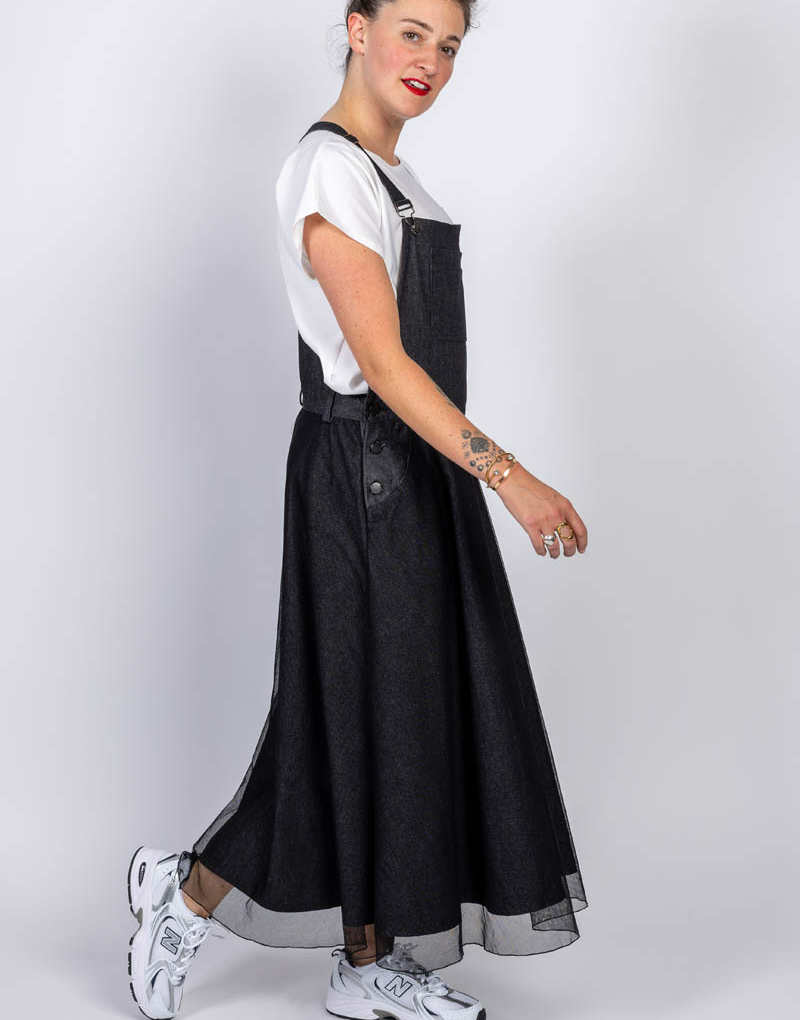 Crystal Pinafore Dress Sewing Pattern, I AM Patterns