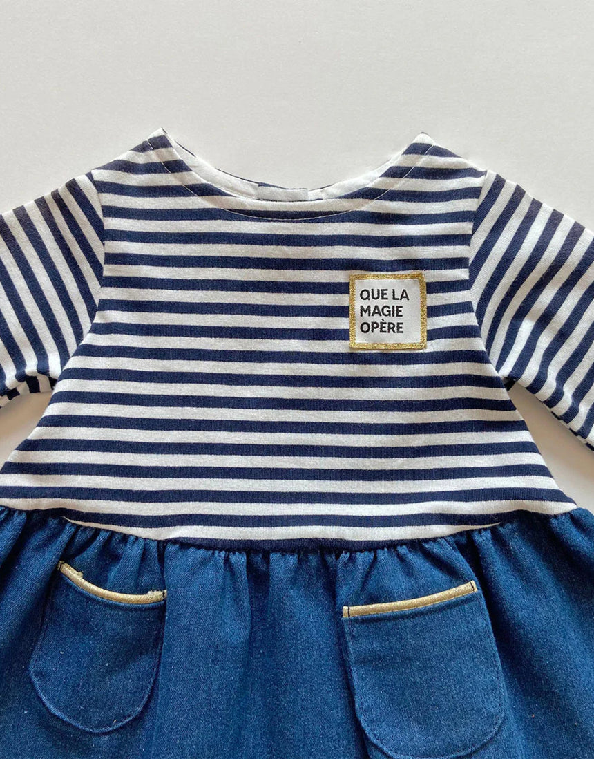 Shiny Woven Labels Set of 5, Ikatee