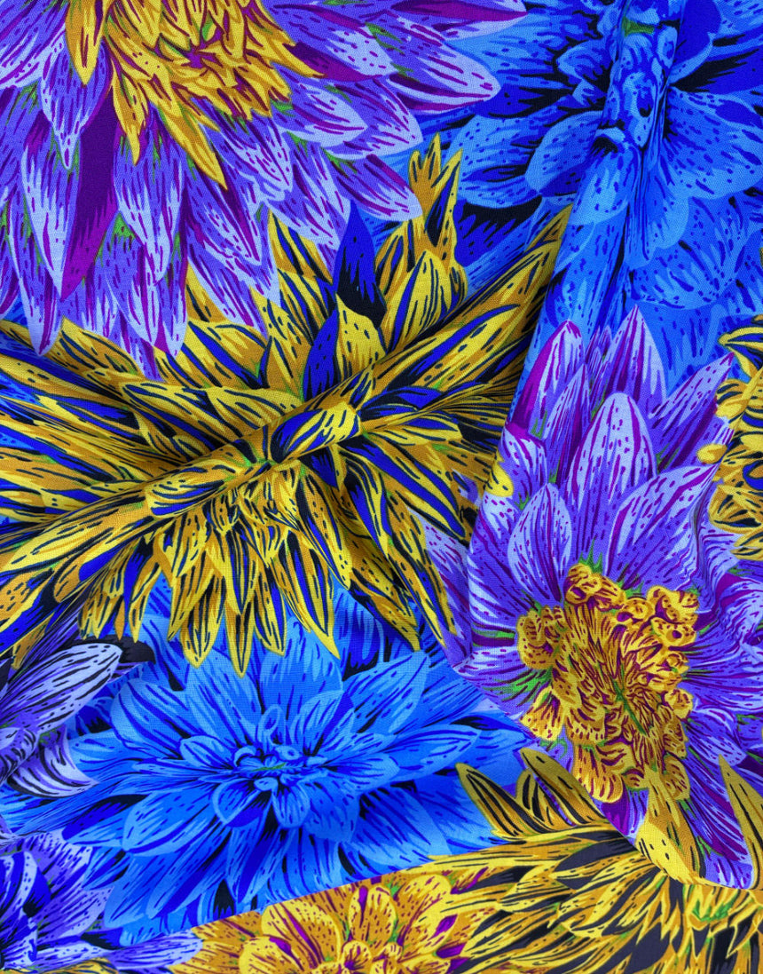 Cool Bursting Stripes Cotton Fabric, Philip Jacobs for Kaffe Fassett Collective Autumn 2026