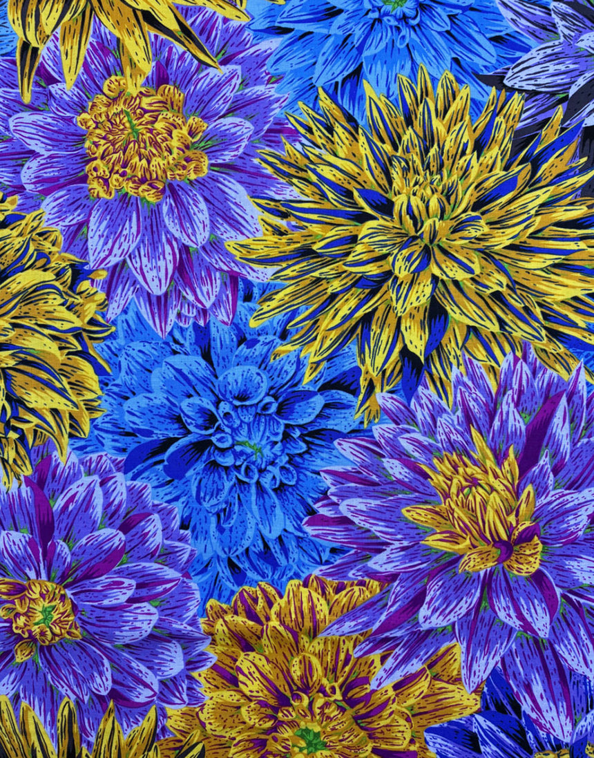 Cool Bursting Stripes Cotton Fabric, Philip Jacobs for Kaffe Fassett Collective Autumn 2026