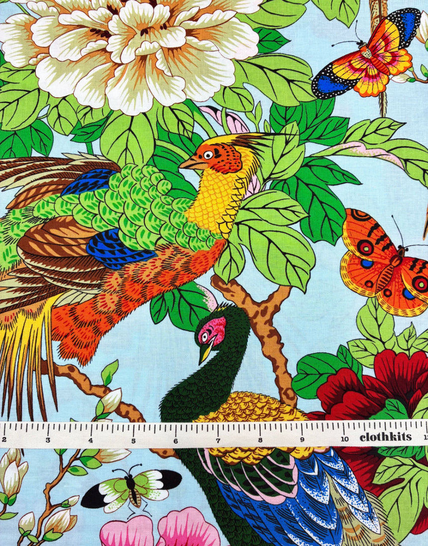 Multi Birds and Bees Cotton Fabric, Philip Jacobs for Kaffe Fassett Collective Autumn 2026