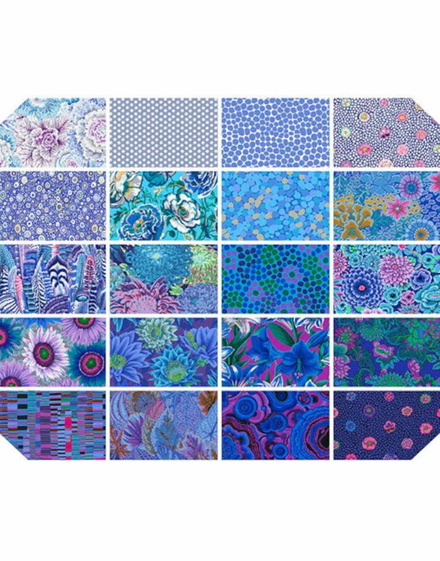 Lake 10" Charm Pack, Kaffe Fassett Collective for FreeSpirit