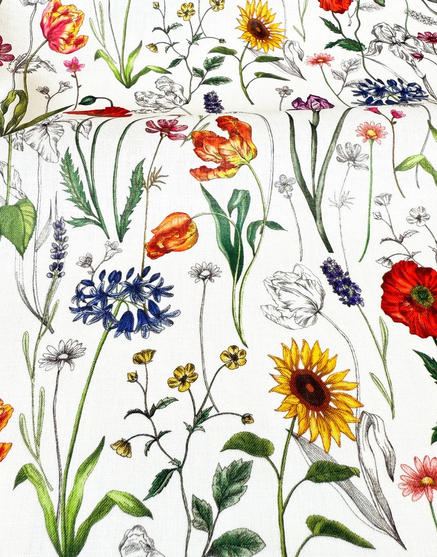 Liberty Fabrics Augusta Linen, Meadow Muse