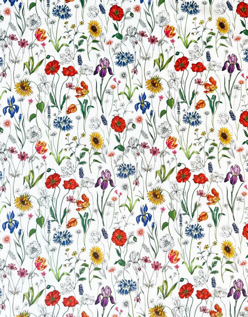 Liberty Fabrics Augusta Linen, Meadow Muse
