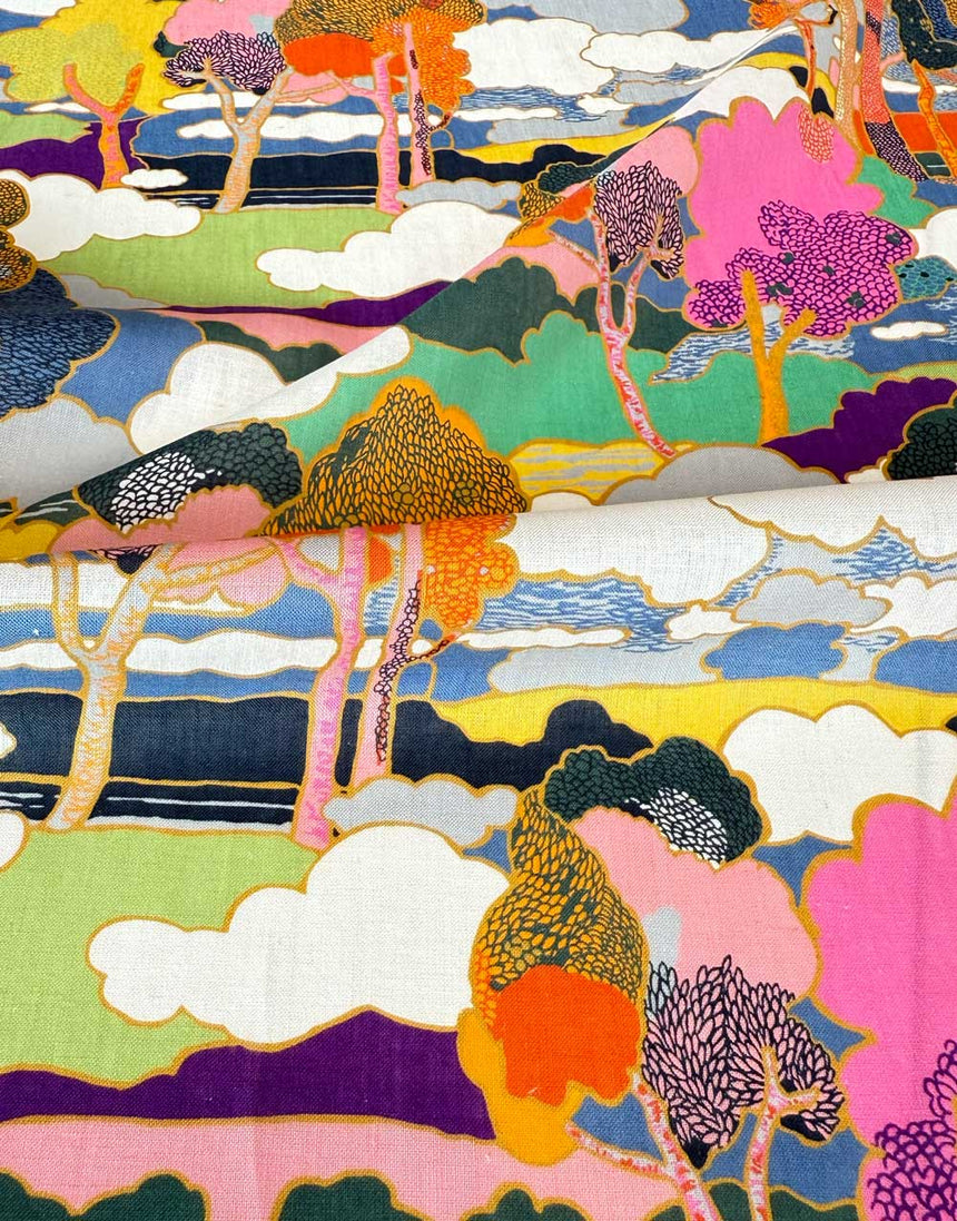 Liberty Fabrics Augusta Linen, Prospect Road A