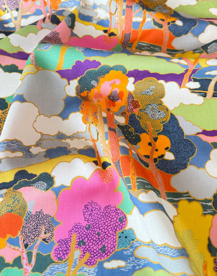 Liberty Fabrics Augusta Linen, Prospect Road A