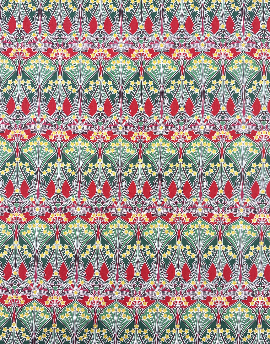 Liberty Fabrics Tana Lawn® Cotton Christmas Fabric Metallic Ianthe Sparkle A