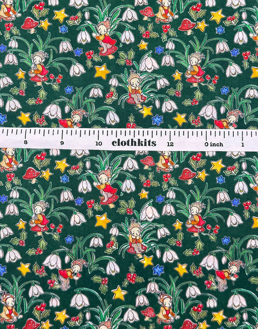 Liberty Fabrics Tana Lawn® Cotton Christmas Fabric Liberty Elves B