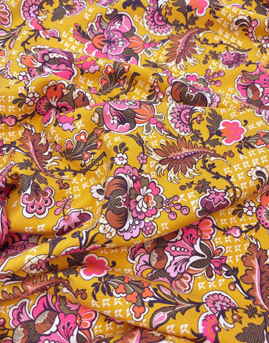 Liberty Fabrics Lantana Cotton & Wool Blend Fabric, Weavers' Wonder B