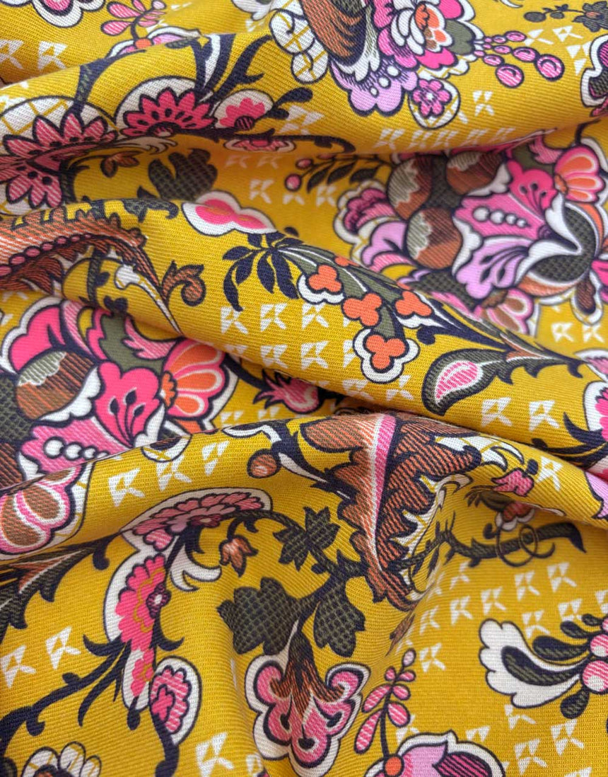Liberty Fabrics Lantana Cotton & Wool Blend Fabric, Weavers' Wonder B