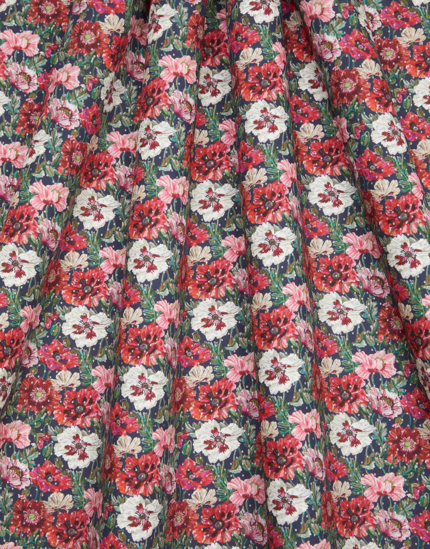 Liberty Fabrics Tana Lawn® Poppy Amelie Metallic Spot A