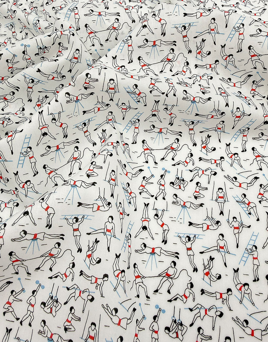 Liberty Fabrics Tana Lawn® Cotton Gymnasium C