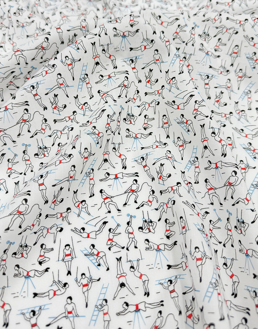 Liberty Fabrics Tana Lawn® Cotton Gymnasium C