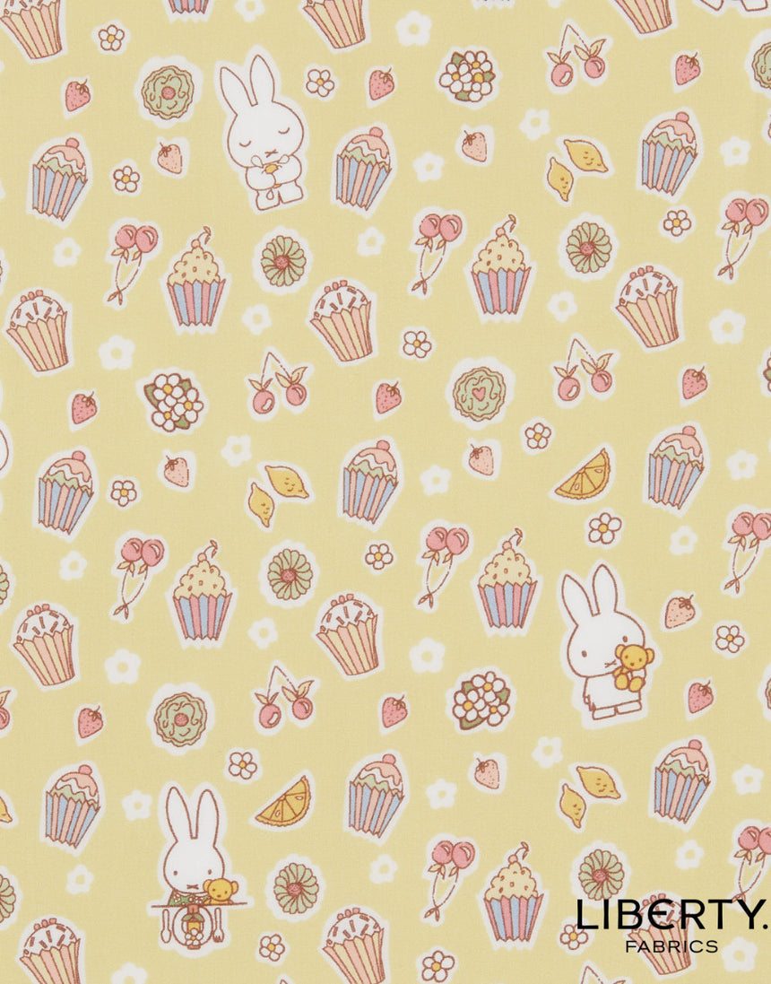 Liberty Fabrics Tana Lawn® Miffy A Sweet Birthday C