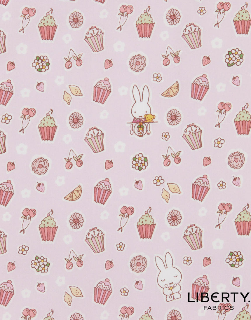 Liberty Fabrics Tana Lawn® Miffy A Sweet Birthday D