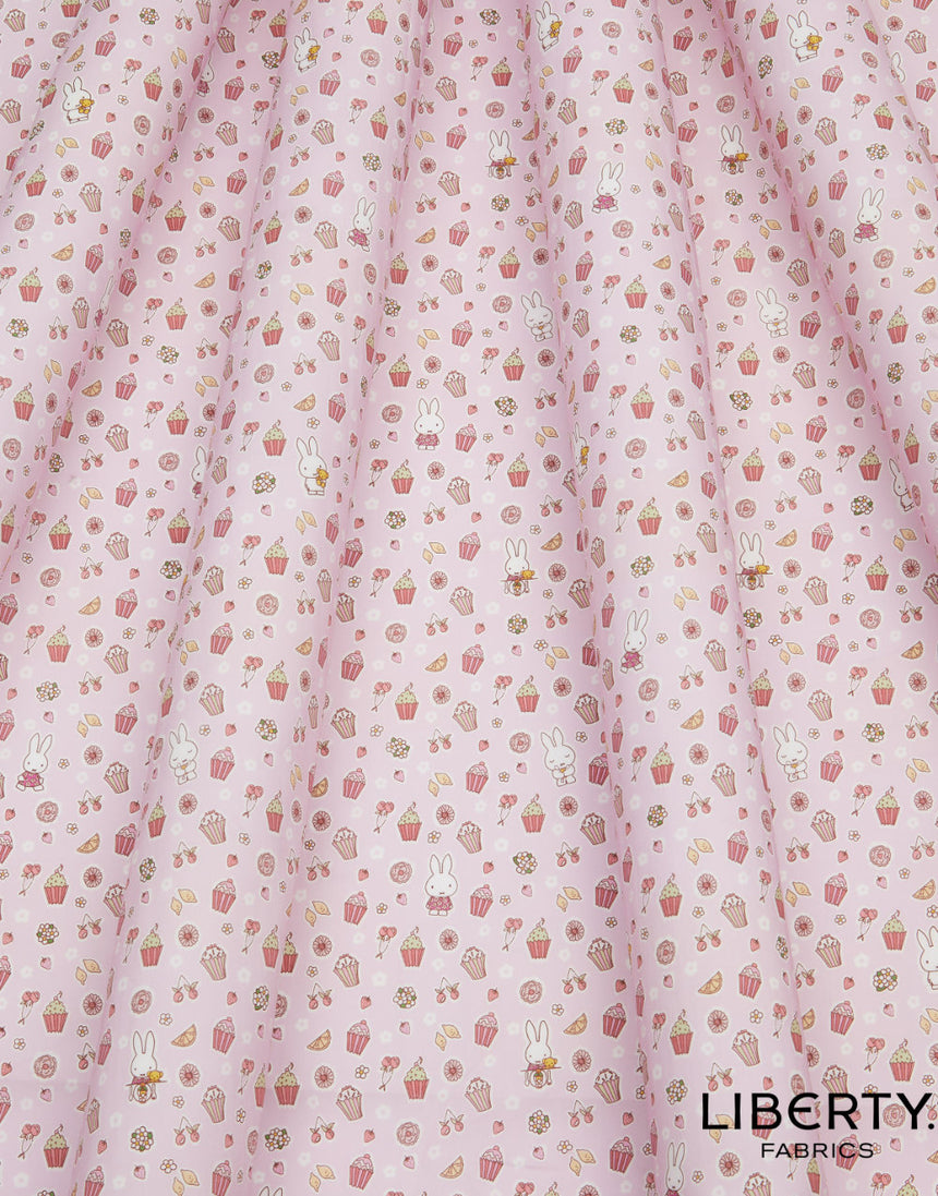 Liberty Fabrics Tana Lawn® Miffy A Sweet Birthday D
