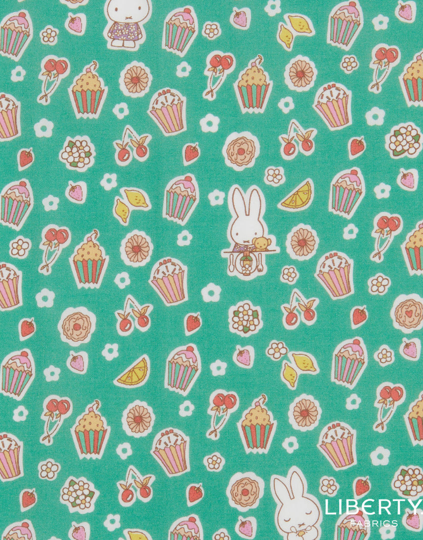 Liberty Fabrics Tana Lawn® Miffy A Sweet Birthday F