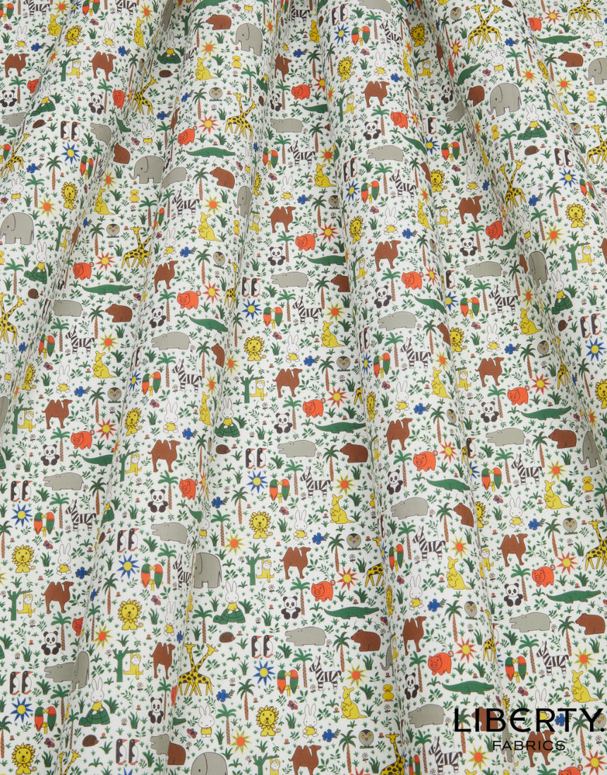 Liberty Fabrics Tana Lawn® Miffy Zoology A