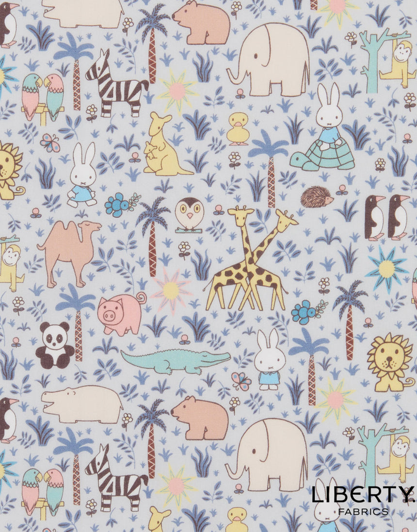 Liberty Fabrics Tana Lawn® Miffy Zoology F