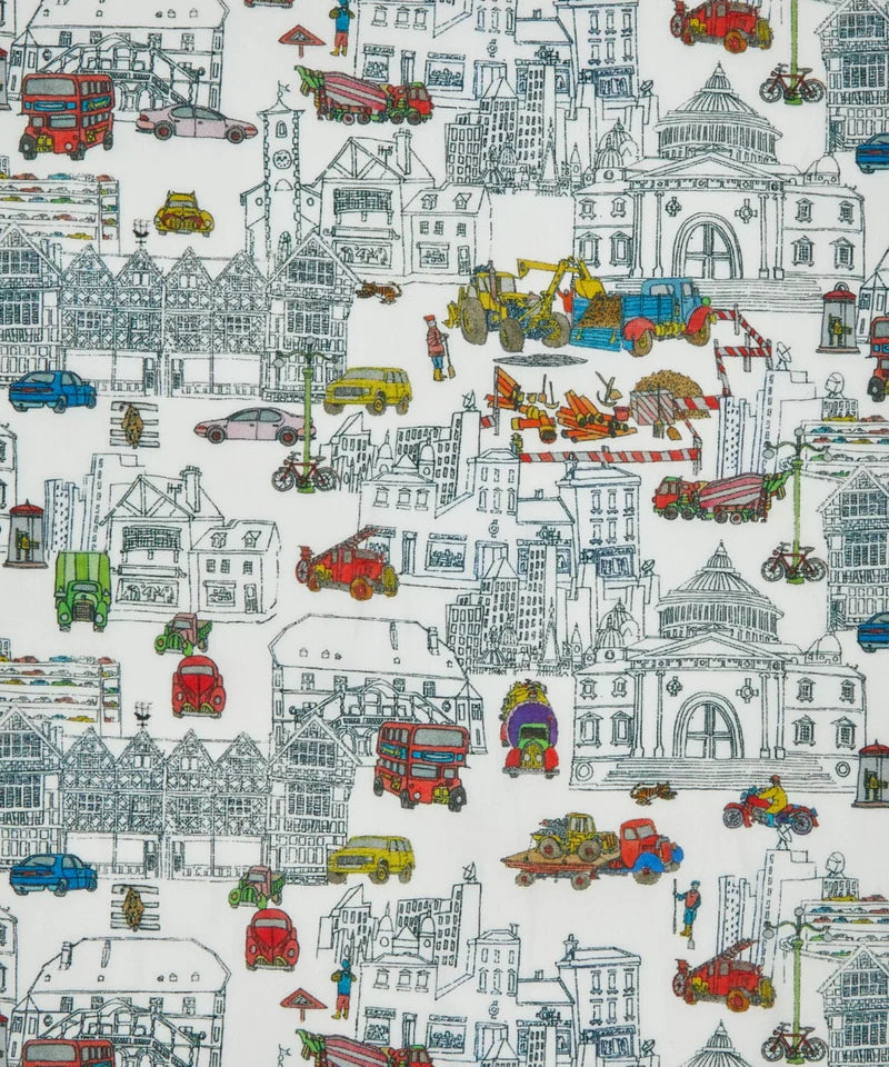 Remnant 1.65m - Liberty Fabrics Organic Tana Lawn® London's Calling A