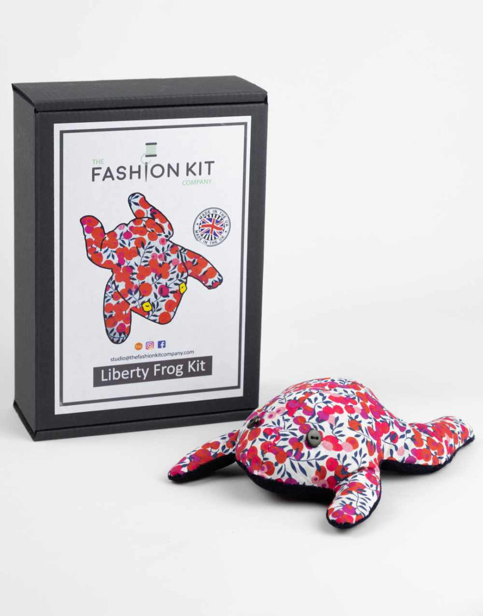 Liberty Frog Lavender Bean Bag Kit, The Fashion Kit Company – Clothkits
