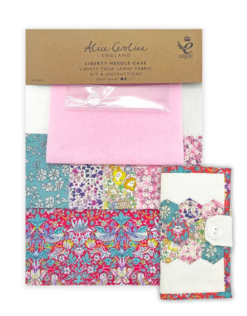 Liberty Tana Lawn® Fabric Needle Case Kit, Alice Caroline