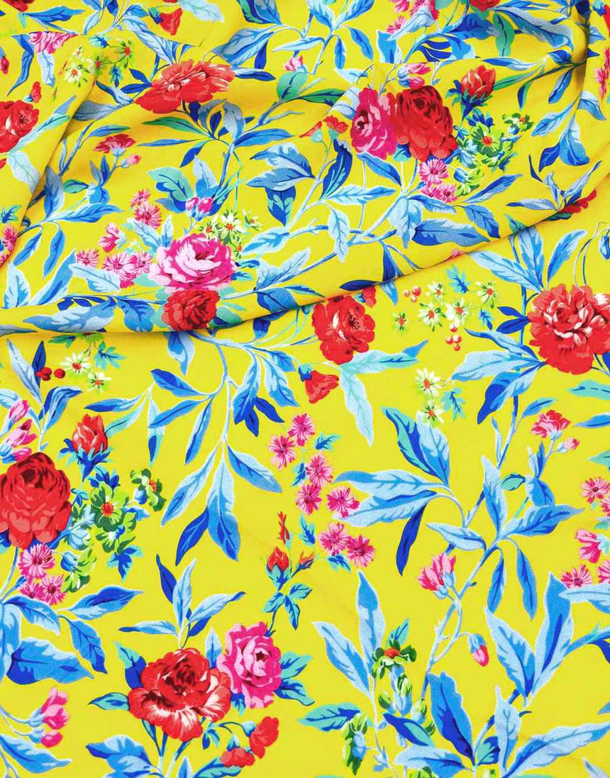 Remnant 2m -Liberty Fabrics Pandora Viscose, Matilda Bloom B