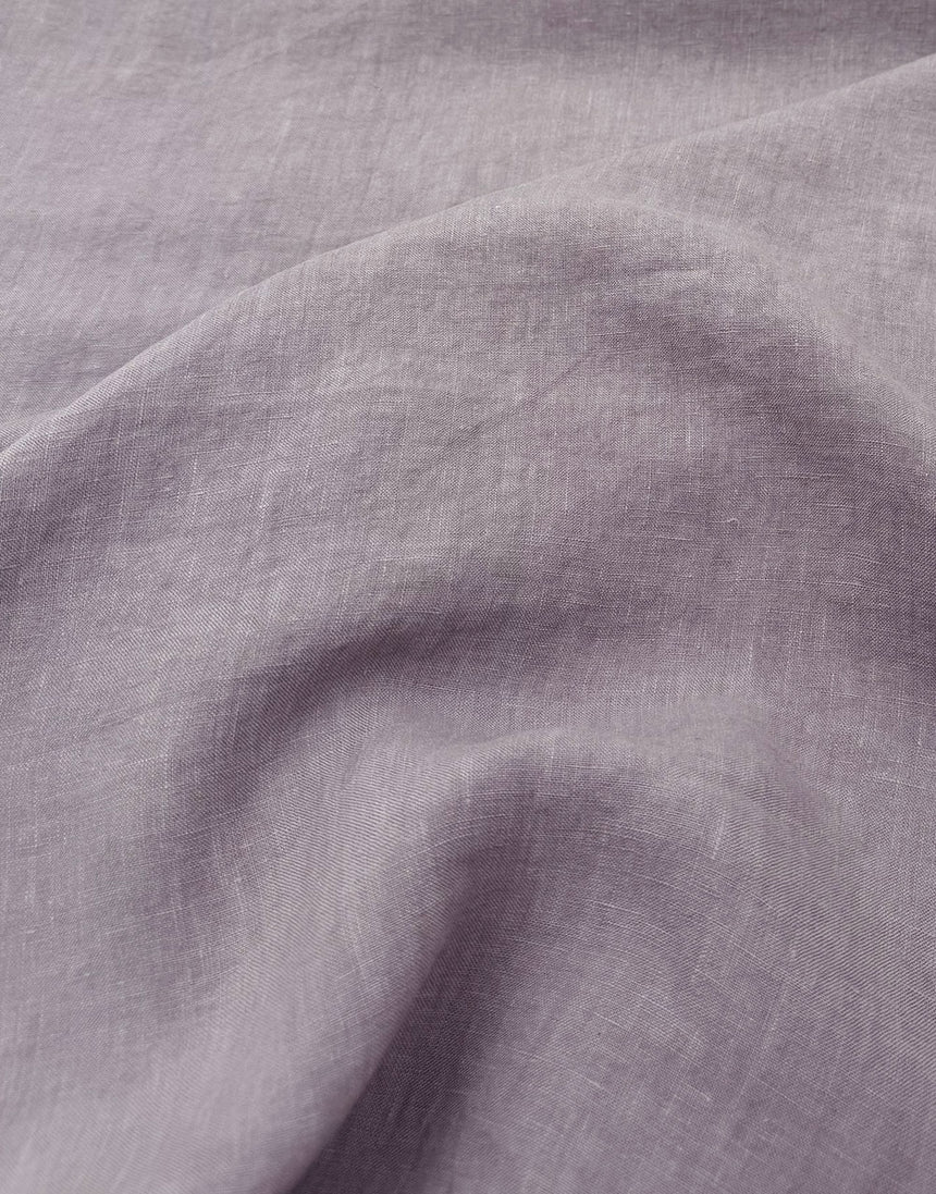 Ischia Washed Linen Fabric, Alloy