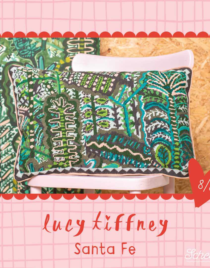 Kit de Tapisserie by Lucy Tiffney - Roses - Scheepjes | Les Ciseaux