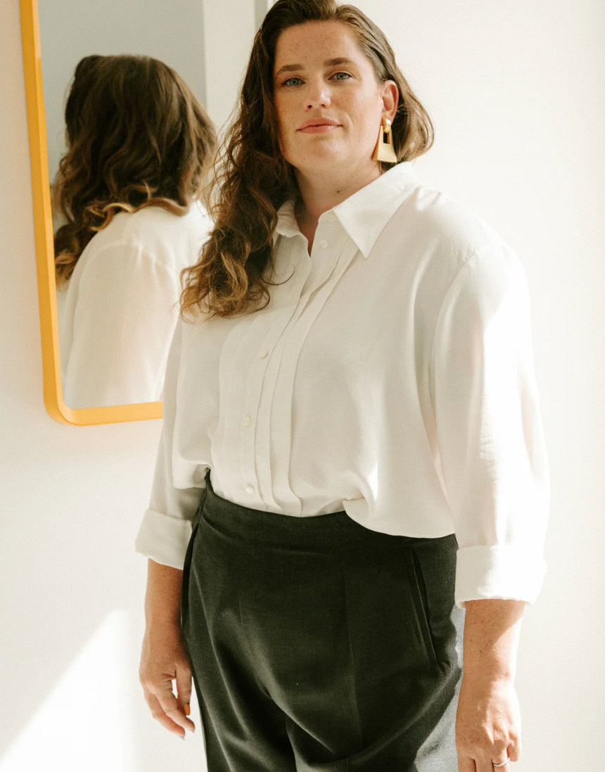 Scala Shirt Paper Sewing Pattern, Maison Fauve