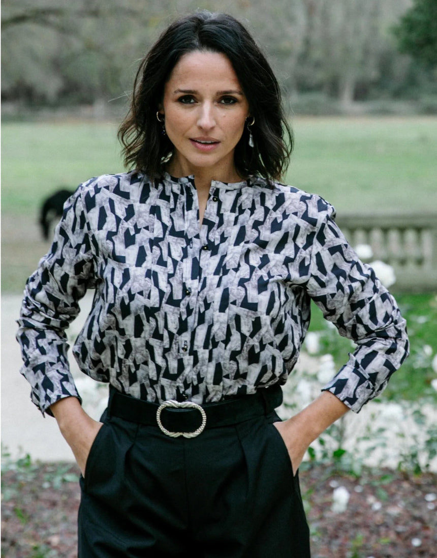 Scala Shirt Paper Sewing Pattern, Maison Fauve