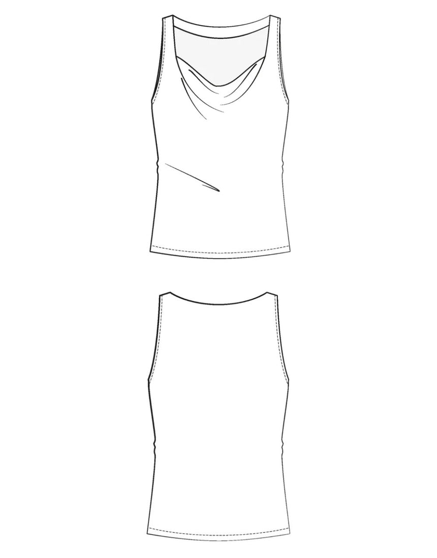 Le Top Lioness Paper Sewing Pattern, Maison Fauve