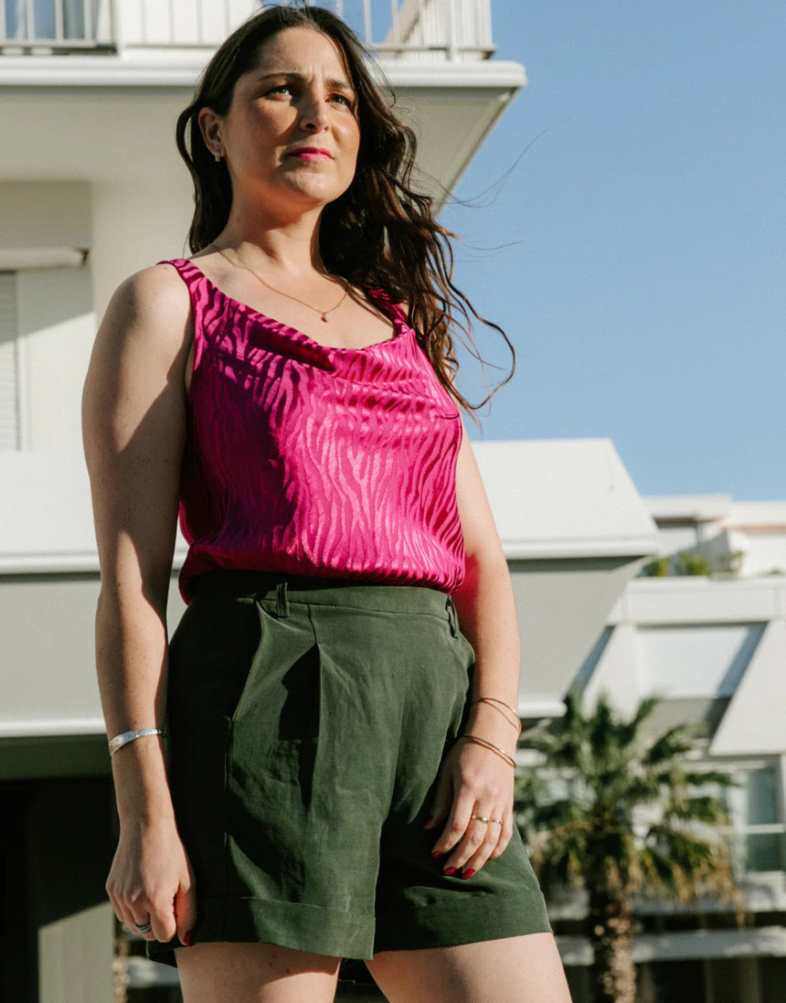 Peacock Shorts Paper Sewing Pattern, Maison Fauve