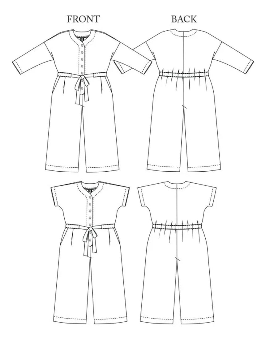 Cassidy Jumpsuit Sewing Pattern, Merchant & Mills