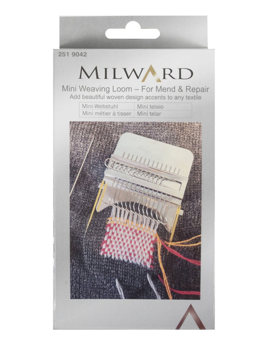 Mini Mending Weaving Loom
