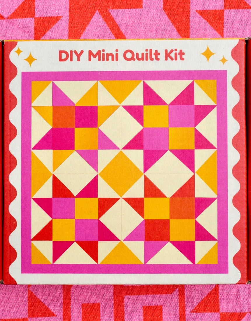 Hot Pink Mini Quilt Kit, With Love by Kristy
