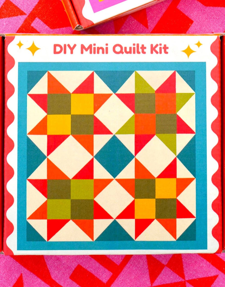 Turquoise Mini Quilt Kit, With Love by Kristy